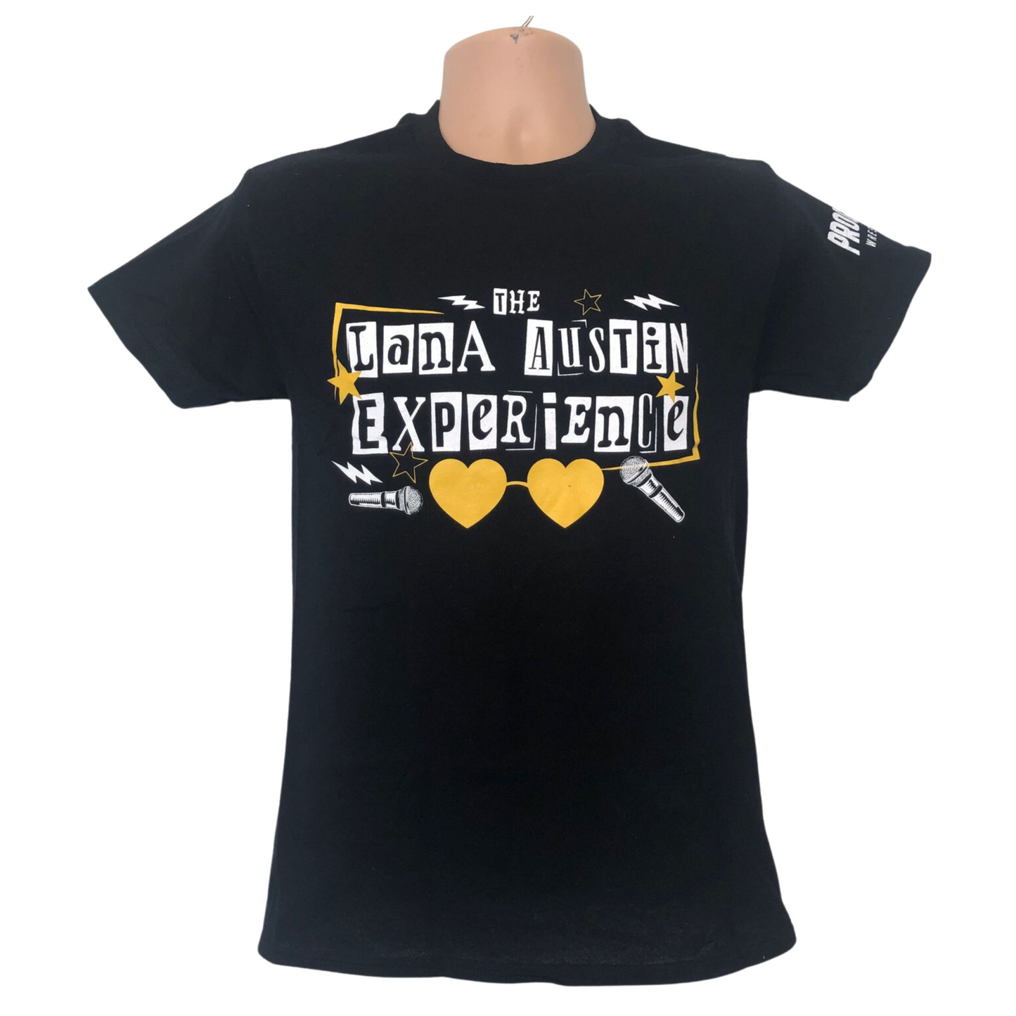 PROGRESS WRESTLING T SHIRT LANA AUSTIN EXPERIENCE