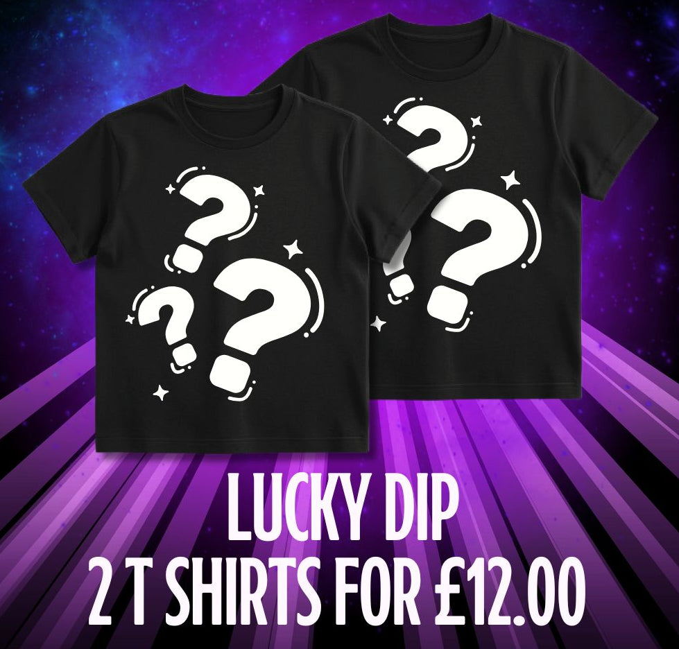 Lucky Dip: 2x T-Shirts Bundle - PROGRESS Wrestling