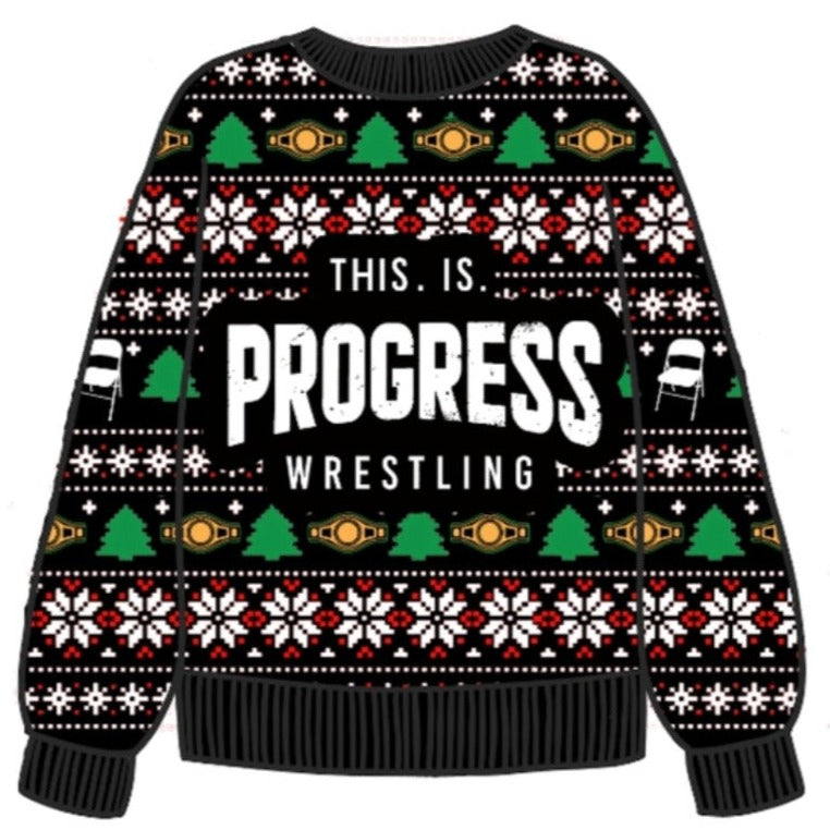 PROGRESS Wrestling Christmas - Christmas Jumper 2023