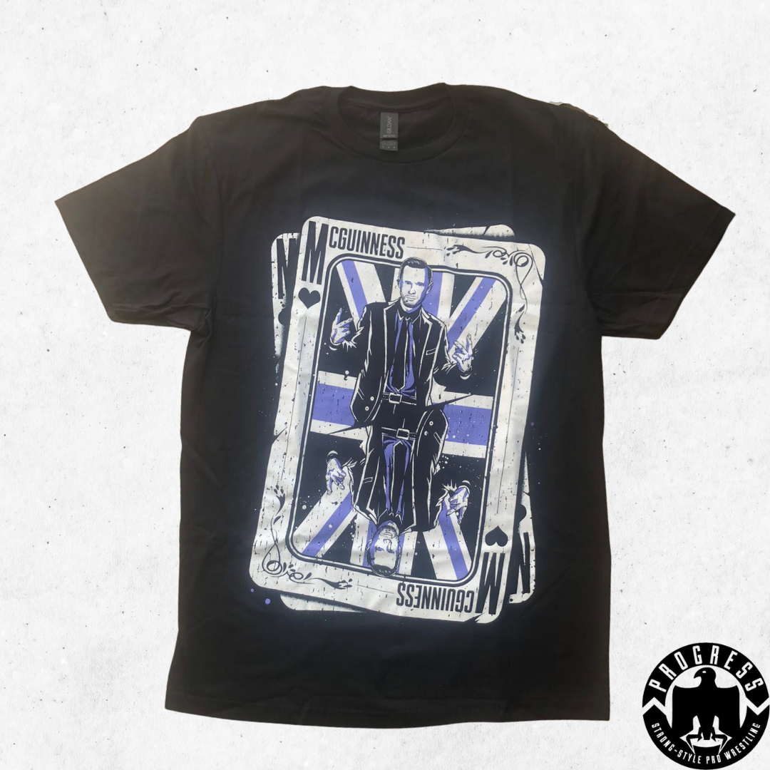 NIGEL MCGUINNESS PROGRESS WRESTLING T SHIRT