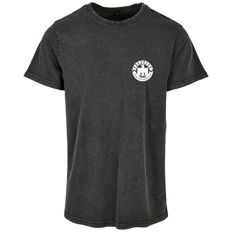 Eagle Logo Acid Wash T-Shirt
