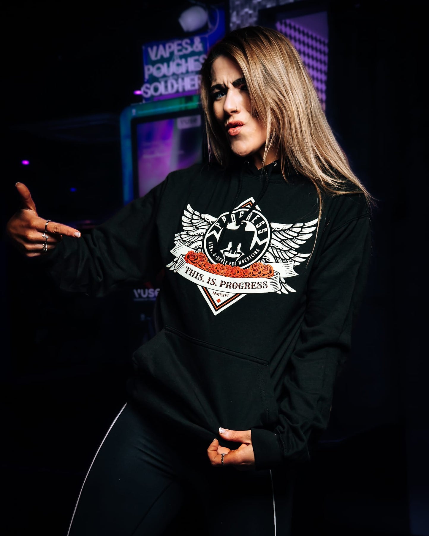 "EARN YOUR WINGS" Progress Wrestling T Shirt