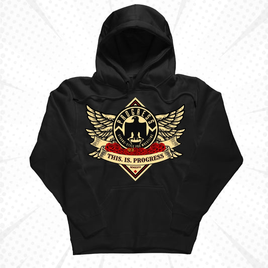 "EARN YOUR WINGS" Progress Wrestling Hoodie