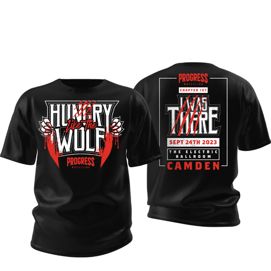 PROGRESS Wrestling T Shirt - Hungry Like The Wolf