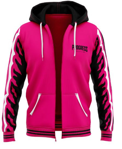 PROGRESS Wrestling Jacket - Fan Jacket (Pink/Black Edition)